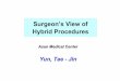 Hybrid approach-Surgeon's viewsummitmd.com/pdf/pdf/SHD_2_05.pdf · Surgeon’s View of Hybrid Procedures Asan Medical Center Yun, Tae -Jin