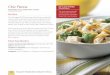 Chic’ Penne 1ST PLACE WINNER Whole Grains winograd k-8 … · 2019-09-26 · 10 Recipes for Healthy Kids Cookbook for Homes TeamNutrition.usda.gov Chic’ Penne Our Story The Winograd
