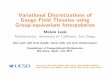 Variational Discretizations of Gauge Field Theories using Group-equivariant Interpolation · 2017-09-12 · Variational Discretizations of Gauge Field Theories using Group-equivariant