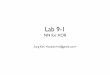 ML with Tensorflow labhunkim.github.io/ml/lab9.pdf · 2017-10-02 · Lab 9-1 NN for XOR Sung Kim  Data set. XOR with logistic regression? XOR with logistic