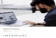 Data Analyst - Intequal · 2019-08-06 · Data Analyst Level 4 Apprenticeship Programme Summary Data informs every business decision in the digital age and analysts who can explore,