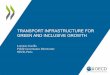 TRANSPORT INFRASTRUCTURE FOR GREEN AND INCLUSIVE … · Lorenzo Casullo Public Governance Directorate. OECD, Paris. We promote policies that will improve the economic and social well-being