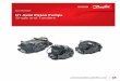 Single and Tandem - Frankonia Hydraulik · 2018-10-19 · existing Danfoss hydraulic motors for the control and transfer of hydraulic power. H1 pumps can be used together in combination