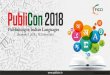 - FICCIficci.in/events/24060/Add_docs/PubliCon-2018-Brochure.pdfKey Takeaways • Evaluate potential of language publishing in India • Gain a modern outlook using artificial intelligence