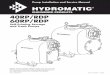 13319 HYD 40RP 60RP E-03-431 (Page 1) de... · the wet well, minimum. 5. The suction pipe should be installed at a distance equal to one half the diameter of the suction pipe or 3"
