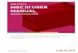 Moog User Manual MSC III (CDL49486001; Rev. A, May 2018) · 2020-03-09 · Moog User Manual MSC III Foreword Rev. A, May 2018 A Foreword This manual "MSC III User Manual" has been