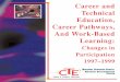 Career and Technical Education, Career Pathways, And Work ... Career and Technical Education, Career