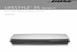 LIFESTYLE 35 Series II - Bose Corporation...LIFESTYLE ® 35 Series II ... If there are questions regarding our TV set compatibility with this model 525p DVD player, please contact