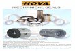 HOVA · * Mechanical seals * Mechanical seal spare parts * Pump spare parts * Customized manufactured parts * Reüengineering / refurbishing HOVA's network of associated partner companies
