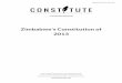 Zimbabwe's Constitution of 2013 - CONSTITUȚIILE STATELOR … · 2014-06-24 · Zimbabwe's Constitution of 2013. constituteproject.org PDF generated: 16 Apr 2014, 05:05 Zimbabwe 2013