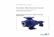 KSB Mechanical SealDouble Mechanical Seals · 2020-03-04 · 1 Supplementary Operating Manual 6 of 12. Double Mechanical Seals. Table 4: Adjusting dimension Bearing bracketAdjusting