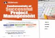 Fundamentals of Successful Project Management · methods: PERT, Gantt and CPM 4. How to manage multiple projects. Setting priorities and resolving the conflict between competing priorities