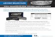 AIR DISC BRAKE PADS - CBS Parts Catalog.pdf · 2018-05-16 · AIR DISC BRAKE CALIPERS: • Original equipment lightweight design reduces weight on a tandem axle set • System provides
