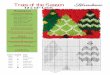 Trees of the Season - Kibo Software, Inc · 2 of 2 KITS INCLUDE: 100% acrylic latch hook yarn Latch hook canvas Latching chart YOU WILL NEED: Latch hook Needle and rug thread Rug