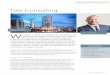 Tate Consulting · 2019-09-26 · TATE CONSULTING | 3 BEST PRACTICE REPRESENTATIVE asset schedules and specifications are available throughout the remaining 90 per cent of the building’s