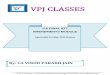 CA FINAL IDT AMENDMENTS MODULE - VPJ classesvpjclasses.com/study/IDT May 16 Amendments.pdf · 2016-09-30 · CA FINAL IDT AMENDMENTS MODULE ... 10 Audit under CIS Environment 12 Pages