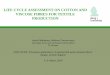 LIFE CYCLE ASSESSMENT ON COTTON AND VISCOSE FIBRES FOR TEXTILE PRODUCTION WS... · LIFE CYCLE ASSESSMENT ON COTTON AND VISCOSE FIBRES FOR TEXTILE PRODUCTION Janka Dibdiakova, Volkmar
