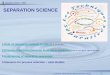 SEPARATION SCIENCE - Patrice Separation Science â€“EM3E P. Bacchin â€“Universitأ© Paul Sabatier (Toulouse,
