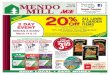 Featuring the Lowest Price 2 DAY 20 ALL LAWN & GARDEN ... · Super Coupon Featuring the Lowest Price on the Planet! SHOP LOCAL • SAVE MONEY 20% Off *20% Lawn & Garden Discount and