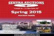 “a successful sale … is a Sekura Auctions sale!” Spring 2015 · “a successful sale … is a Sekura Auctions sale!” . 2 Spring 2015 Auctions Map / Contents Contents – All