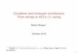 Compilers and computer architecture: From strings to ASTs ...users.sussex.ac.uk/~mfb21/compilers/slides/2-handout.pdf · From strings to ASTs It is possible to go in from strings