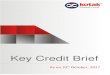 Key Credit Brief - Kotak Asset Management · 2017-11-16 · Key Credit Brief Page | 3 New Credit taken in the month of October Adani Infra (India) Ltd: (BWR AA-(SO)) Adani Infra is