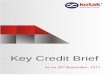 Key Credit Brief · 2017-12-14 · Key Credit Brief Page | 1 Please click here to check the Holdings in our Fixed Income Funds or refer to page no 23 Sr no: Credit Papers Ratings