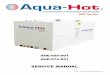 SERVICE MANUAL - Aqua-Hot · SERVICE MANUAL — Page 3 ... This service and parts manual is designed to aid trained and qualified service technicians with the process of troubleshooting