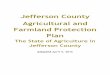 Jefferson County Agricultural and Farmland Protection Planagricultural products and fourth – after Wyoming, Cayuga, and St. Lawrence Counties – in the value of milk and dairy products