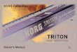 KORG Collection TRITON Owner's Manual...Thank you for purchasing the KORG Collection - TRITON software synthesizer. To help you get the most out of your new instrument, please read