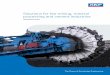 Solutions for the mining, mineral processing and cement … · SKF provides a large variety of customized seals for machines in the mining, mineral processing and cement industries,