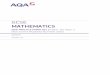 GCSE Mathematics (8300) New Practice Paper Set …beechencliffmaths.weebly.com/uploads/4/0/4/8/40484829/...MARK SCHEME – GCSE MATHEMATICS – NEW PRACTICE PAPER - SET 2 – PAPER