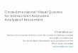 Cross-dimensional Visual Queries for Interactive+Animated ...geoanalytics.net/GeoVisualAnalytics08/s16.pdf · Analysis of Movement Chris Weaver ... • Alan M. MacEachren, et. al