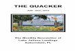 THE QUACKER...see an error, please notify the Quacker Editor at (863) 608-2315, or email Jimwalter43@gmail.com) A Message from your LJL Management Team We hope that you are enjoying