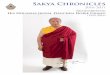 Sakya Chronicles · H.E. Dzongsar Khyentse Rinpoche was an obvious choice. Although he was very busy preparing for a more than 3 month long teaching in Bhutan where many Lamas and