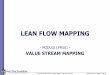 LEAN FLOW MAPPING · LEAN FLOW MAPPING - MODULE LFM101 - VALUE STREAM MAPPING. Module LFM101 - Release 2.00 US Lean Flow Consulting ... §Gather Real Data, on the Shop Floor : §No