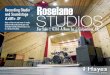 Recording Studio and Soundstage Roselane 8,600± SF STUDIOS · (1) Dave Hill Titan Compressor (1) Alan Smart C1 Stereo Compressor (1) Avalon 747 Tube Equalizer/Compressor/Line Amp