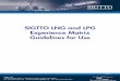 SIGTTO LNG and LPG Experience Matrix Guidelines for Use · 2017-04-05 · 1 Introduction The ‘SIGTTO LNG/LPG Officer Experience Matrix’ (the ‘Matrix’) was published in 2011