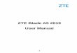 ZTE Blade A5 2019 User Manualztemobiles.com.au/downloads/User_guides/A5 Help.pdf · ZTE Corporation expressly disclaims any liability for faults and damages caused by unauthorized
