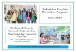 Induction Teacher Retention Program 2017-2018 Richland County School District One · 2017-09-05 · 2 Dear Colleagues, Welcome to Richland County School District One (RSCD1) and to