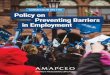 SUBMISSION ON THE Policy on Preventing Barriers in Employment - AMAPCEO PPBE Submission_0.pdf · limited available data In the OPS suggest a different approach, sim-ilar to that found