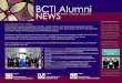BCTI Alumni NEWS issue 1 | volume 1 | June 2012 Alumni News-June 2012.pdf · collection of lesson plans and classroom activities here. To order educational resources for your classroom,
