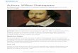 Authors: William Shakespeare - Weebly · Authors: William Shakespeare William Shakespeare 'Chandos portrait' after a previous owner, James Brydges, 1st Duke of Chandos Synopsis: William
