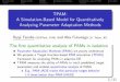 TPAM: A Simulation-Based Model for Quantitatively ...Introduction Adaptive DEs TPAM Experimental settings Experiment using TPAM Conclusion TPAM: A Simulation-Based Model for Quantitatively