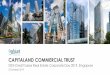 CAPITALAND COMMERCIAL TRUST · 2019-10-02 · Contents 1. About CCT 04 2. Singapore 11 3. Value Creation Strategy for Sustainable Returns 21 4. Frankfurt 28 5. Capital Management