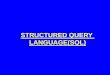 STRUCTURED QUERY LANGUAGE(SQL)cbseocean.weebly.com/uploads/2/8/1/5/28152469/12_sql.pdf · 2019-09-15 · Data types of SQL 1. NUMBER Used to store a numeric value in a field/column