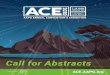 Call for Abstracts...u Geophysics and remote sensing applications in exploration u Seismic techniques in geological characterization u Integration of geologic, geomechanical and geophysical