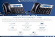 GXP1620/1625voipinfo.net/docs/grandstream/gxp1620_1625_english... · 2017-11-20 · info@grandstream.com GXP1620/1625 A simple and reliable IP Phone A reliable IP phone for small