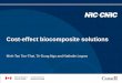 Cost-effect biocomposite solutions - SPE Automotive · Cost-effect biocomposite solutions Minh Tan Ton-That, Tri-Dung Ngo and Nathalie Legros . 2 Why change to bioproducts? Advantages