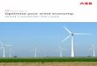 ABB DRIVES SERVICE Optimize your wind economy. Wind ... · Drive Health Check and Drive Stress Check. We provide you with a full report and set of recommended ... from our domain